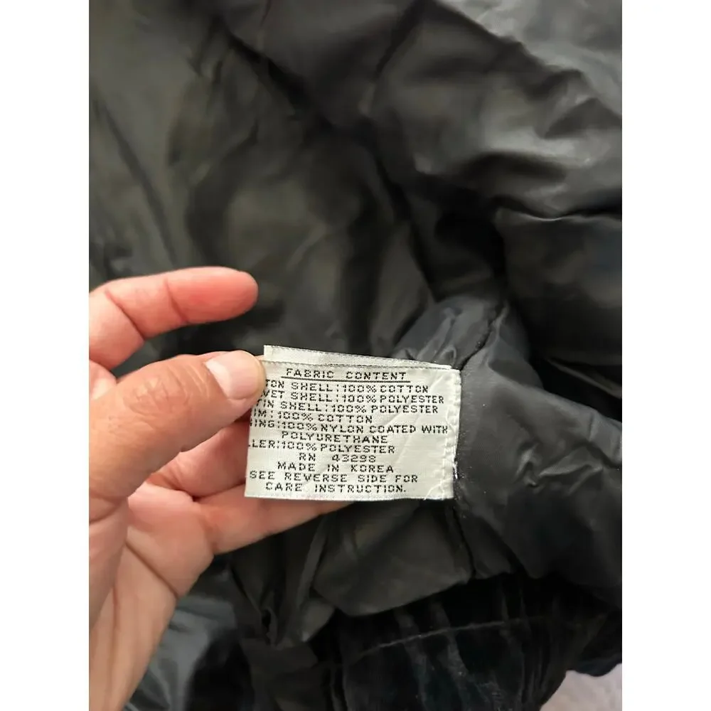 Vintage Patchwork Puffer Jacket